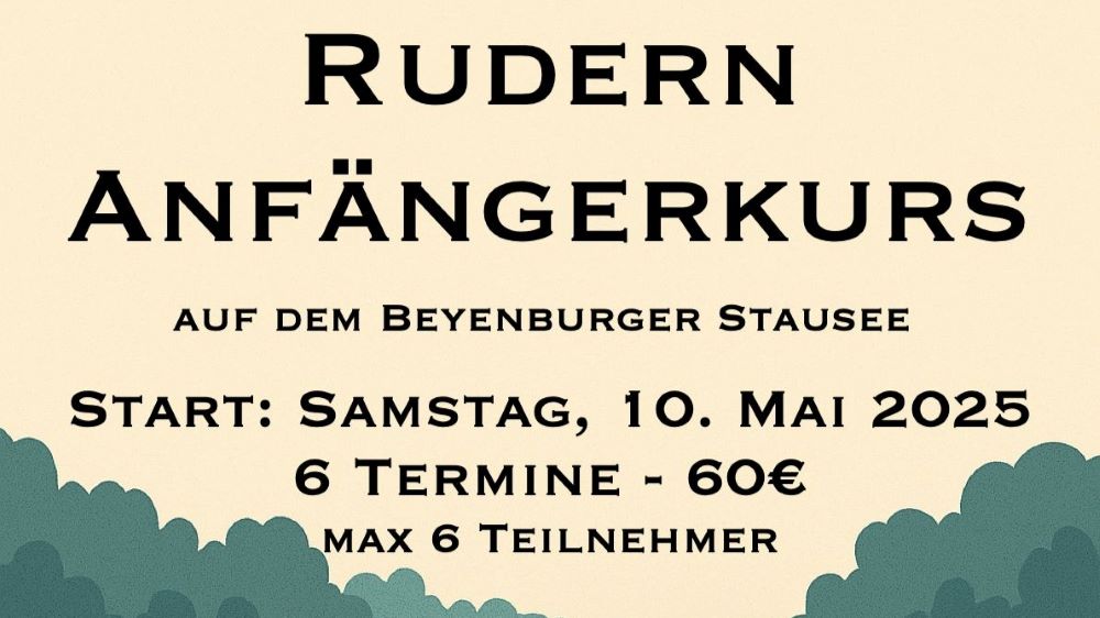 NEU: Ruderkurs 2025